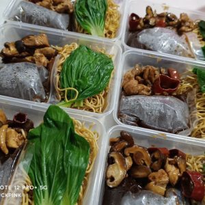 Mi Kuning Sapi Cendawan / Mi Kicap Stir-Fry